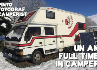 Pinto, fotograful camperist azi împlinește un an de când locuiește full time în camper