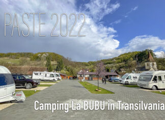 Sărbătorile Pascale la Felsendorf (Florești) jud. Sibiu, cu camperul în camping
