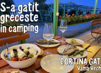 S-a gătit grecește în camping Cortina Gate din Vama Veche