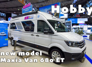 🔥🆕 Full tour of the new campervan model | Hobby Maxia Van 680 ET