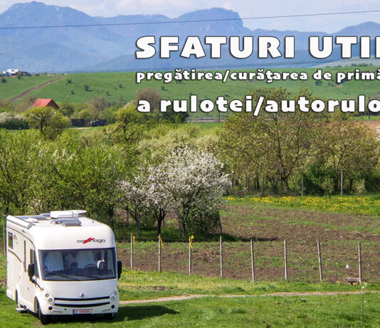 Sfaturi utile pentru pregătirea/curățarea de primăvară a RV-ului dvs