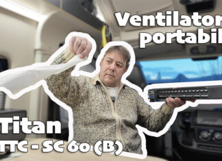 🚐💨 Unboxing și testare ventilator portabil Titan TTC-SC60(B)