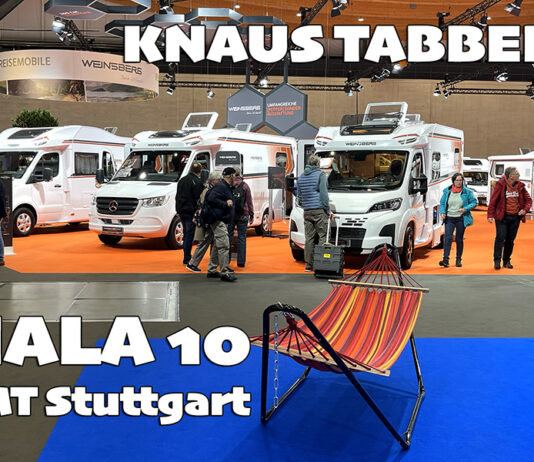 🚶🏻♂️O plimbare prin hala 10 la CMT Stuttgart I Hala producătorului Knaus Tabbert