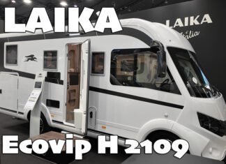 ✨ Prezentare Laika Ecovip H 2109 I autorulotă italiană integrată, elegantă