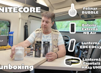 📦 Unboxing Nitecore Bubble I lanterna EDC23 I lanternă frontală I powerbank