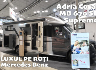 4K ✨🎥 Adria Coral MB 670 SL Supreme I full tour I Lux pe Roți I camper semi-integrat