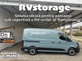 🏕 RVstorage Livezeni – soluția ideală pentru depozitarea și parcarea sub copertină a rulotelor și autorulotelor în Transilvania