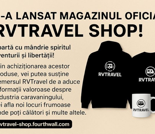 🚐 S-a lansat magazinul oficial RVTravel Shop! 🛒✨