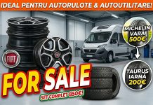 FOR SALE! Jante NOI + anvelope Fiat Ducato, Peugeot Boxer, Citroen Jumper, Opel Movano – 225 75 R16C