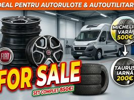FOR SALE! Jante NOI + anvelope Fiat Ducato, Peugeot Boxer, Citroen Jumper, Opel Movano – 225 75 R16C
