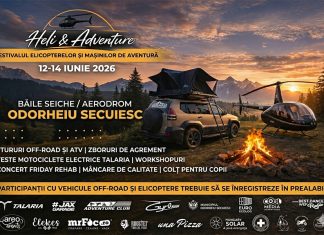 Heli & Adventure Fest 2026 – un weekend de aventură, zbor și lifestyle outdoor în inima Transilvaniei