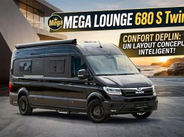Un layout conceput inteligent pentru confort deplin Mega Lounge 680 S Twin