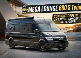 Un layout conceput inteligent pentru confort deplin Mega Lounge 680 S Twin