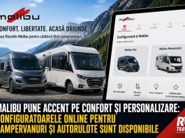 Malibu pune accent pe confort și personalizare: configuratoarele online pentru campervanuri și autorulote sunt disponibile