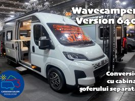 Wavecamper 640 – Campervanul cu cabină separată care redefinește utilizarea spațiului