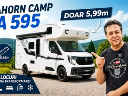 🔥Cea mai scurtă autorulotă mare? Ahorn Camp A 595 (2027) – tur complet și impresii ✨