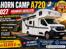 🔥 PREMIERĂ ABSOLUTĂ! Ahorn Camp A720 (Model 2027) – Primul tur complet al noii autorulote ⭐
