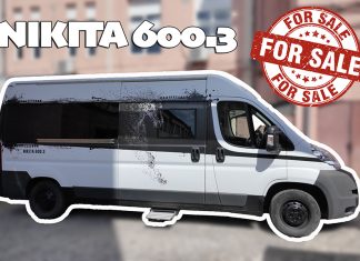 🔥FOR SALE! Campervan de vânzare | Nikita 600.3 | Fiat Ducato 2014 | Conversie Visual Mob Conversion