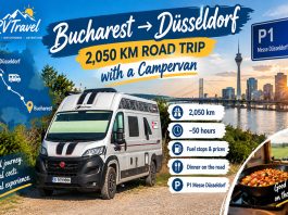 🚐 BUCUREȘTI → DÜSSELDORF cu campervanul | 2.050 km până la Caravan Salon